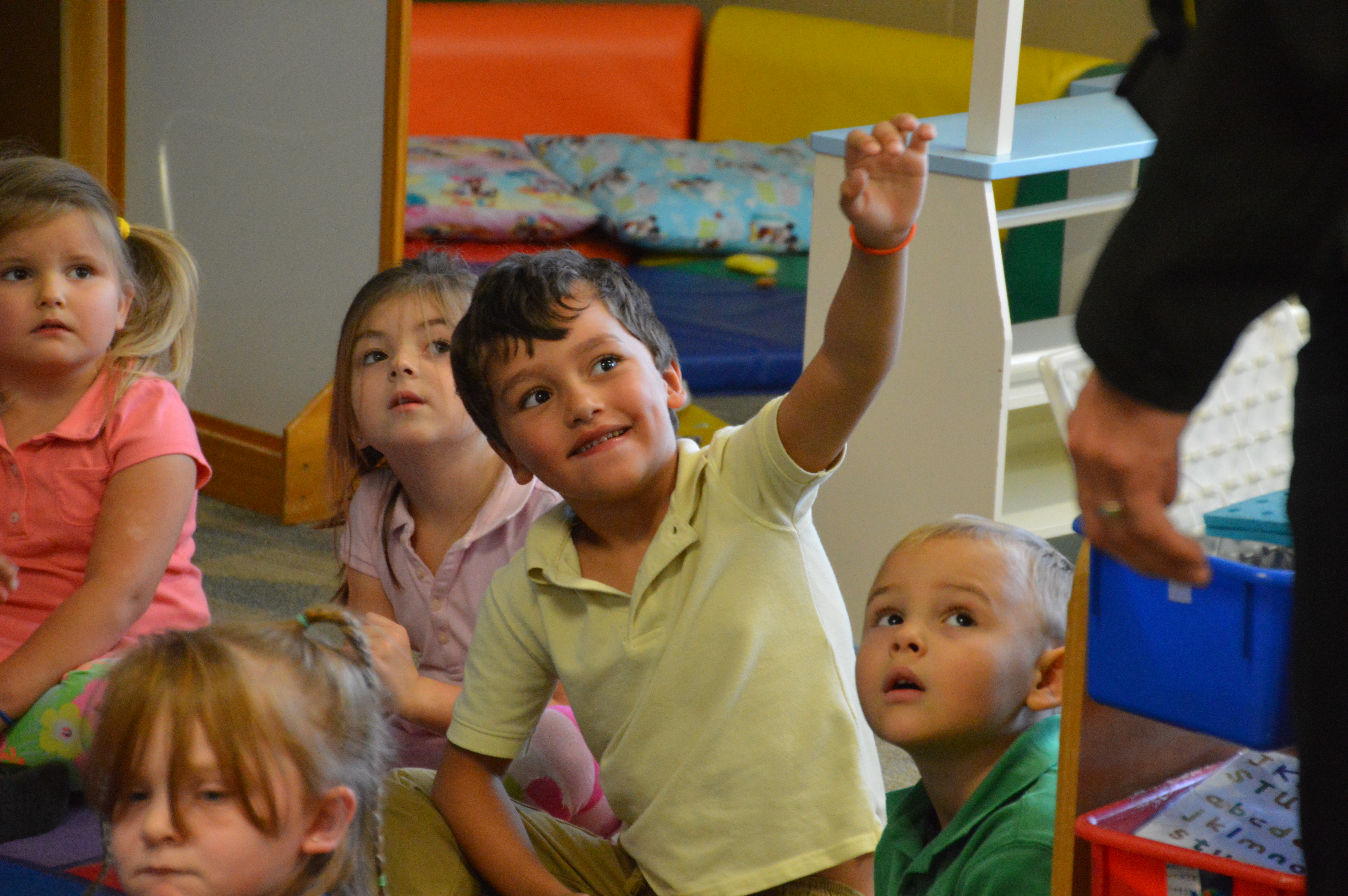 smiling little kids