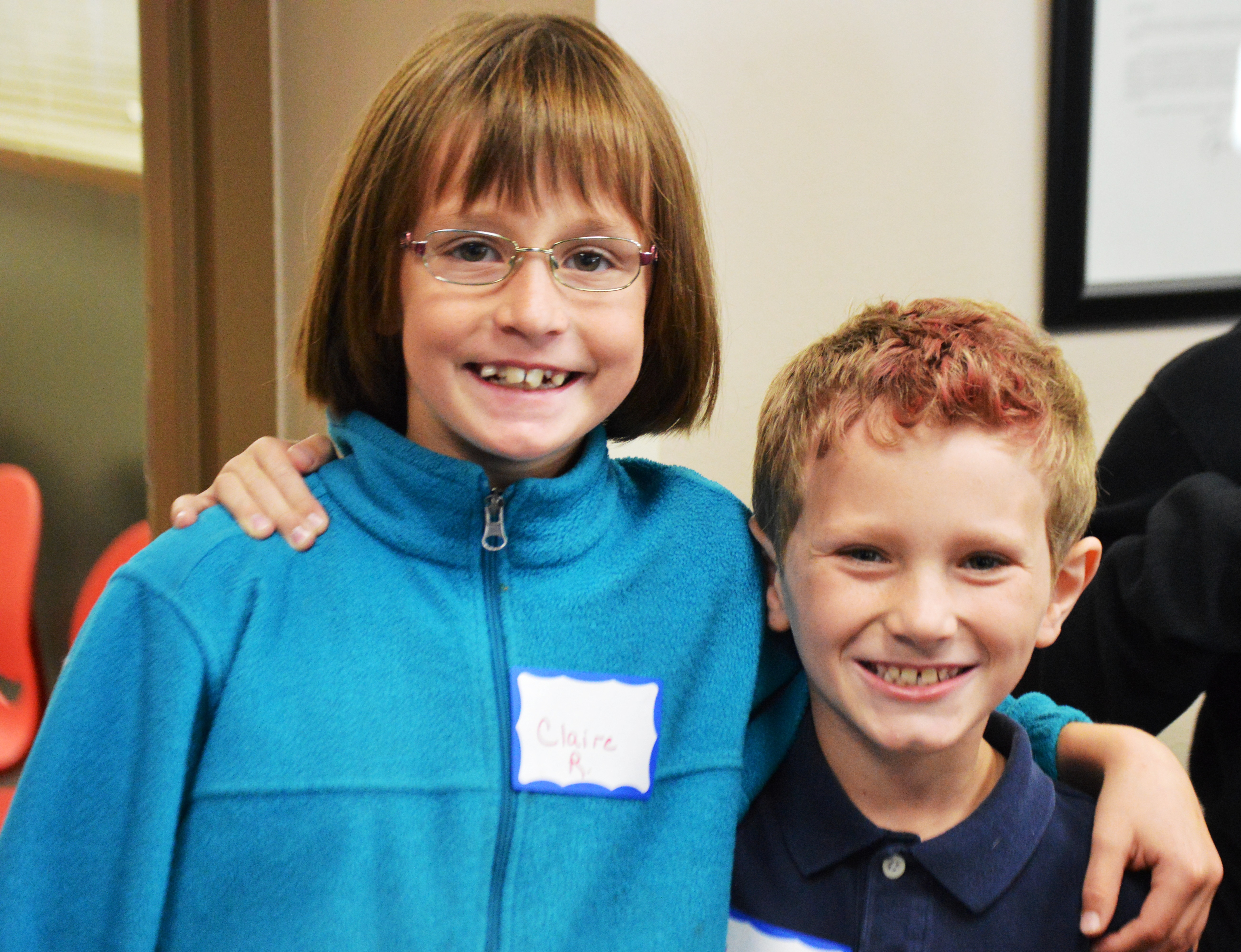 Smiling students