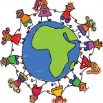 children around the globe