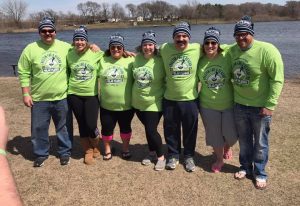 Photo of East High Staff involved in the Polar Plunge 