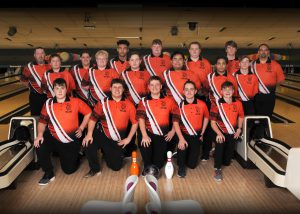 A picture of East Highs Boys bowling team