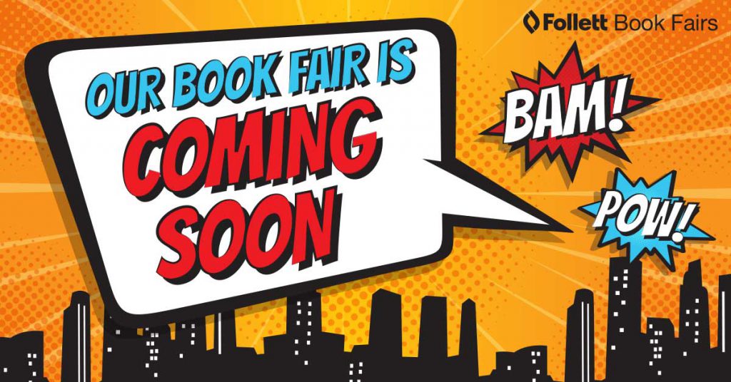 Book Fair advertisement during conference week. 