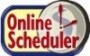 Picture of Online Conference Scheduler Logo and Web link to Online Scheduler