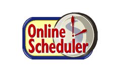 Picture of the words Online Scheduler